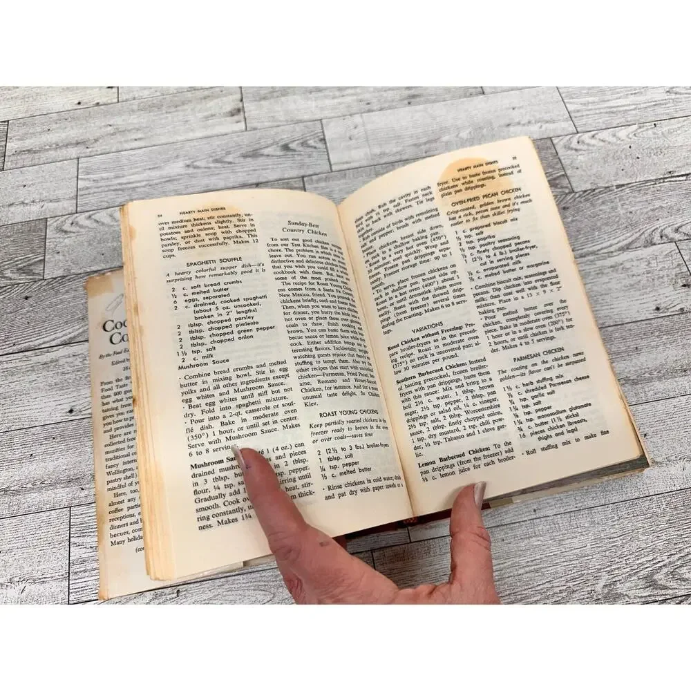 Vintage‎ 1968 Farm Journal's Cooking for Company Cookbook Recipes HCDJ